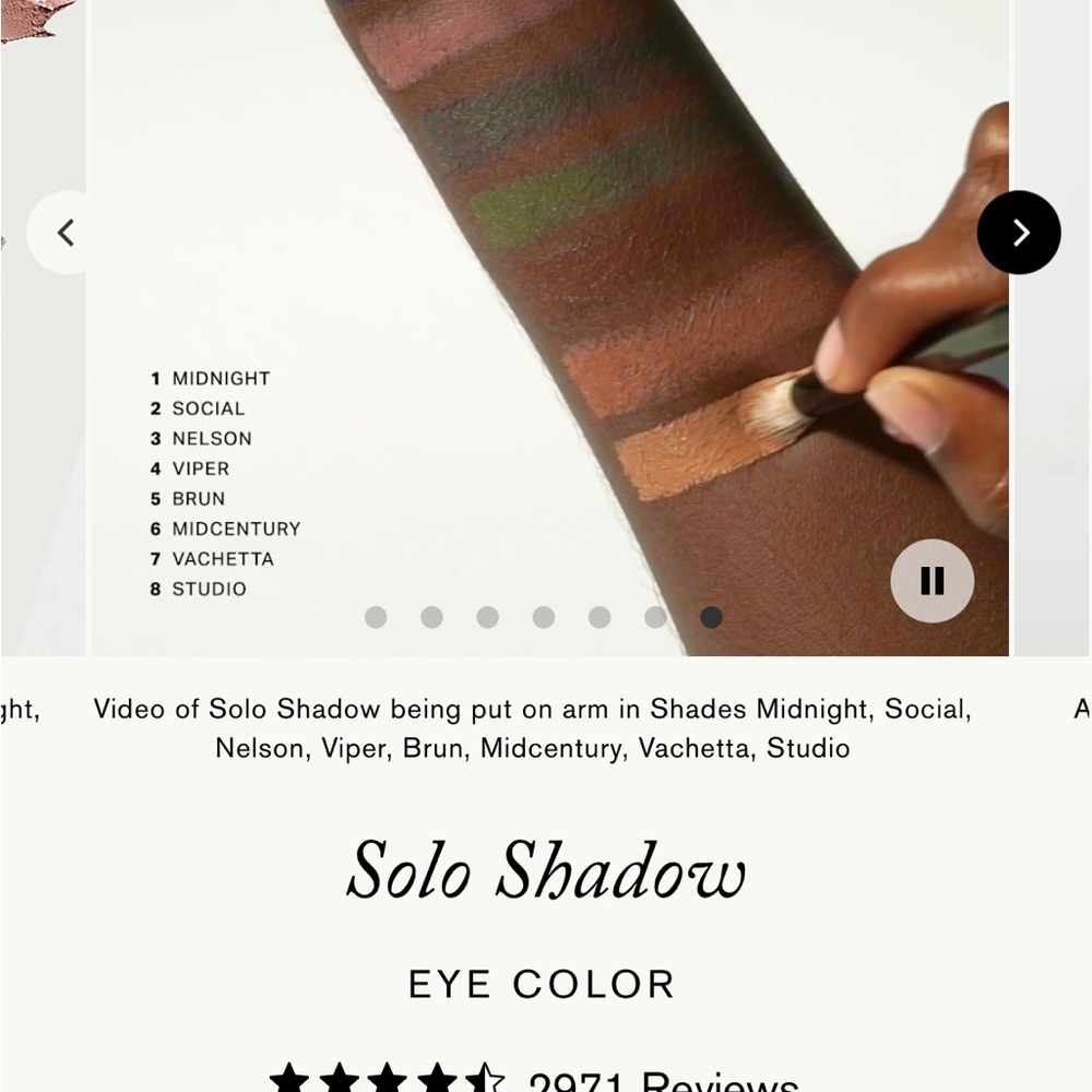 Set of 6 Merit Solo Shadows - Picture 9 of 12